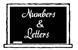 NUMBERS & LETTERS