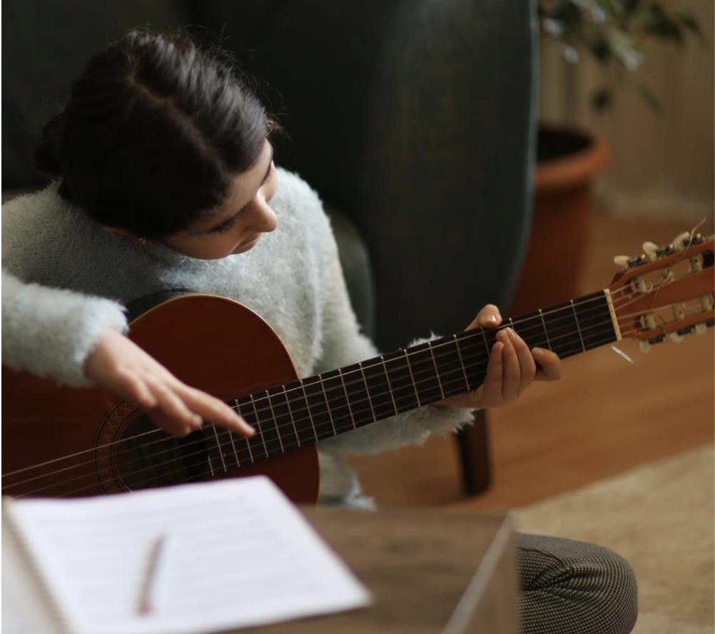 Cristo río circulación Beneficios de las clases de guitarra online