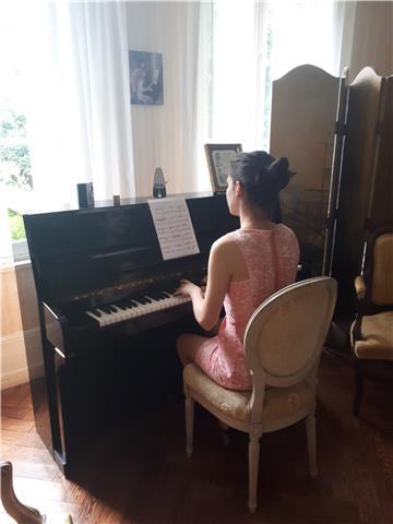 Cours de piano par professeure diplômée d'état