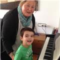 Profesora de piano y/o lenguaje musical para niños o adultos