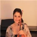Licenciada en violín con amplia experiencia pedagógica imparte clases particulares