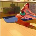 Chica titulada en instrucción de pilates mat por la federación española de pilates y yoga