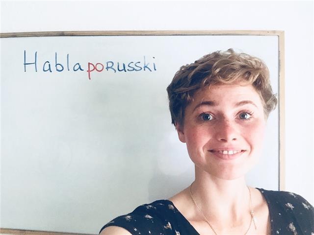 Aprende ruso con la profesora nativa con ganas y éxito