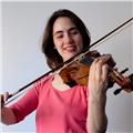 Violinista y psicóloga: clases completas y dedicadas (20e/h)