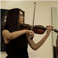 Doy clases particulares de violín, lenguaje musical y armonía