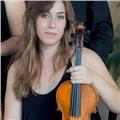 Violinista con gran experiencia orquestal y pedagógica, da clases de violín y lenguaje musical online o presencial